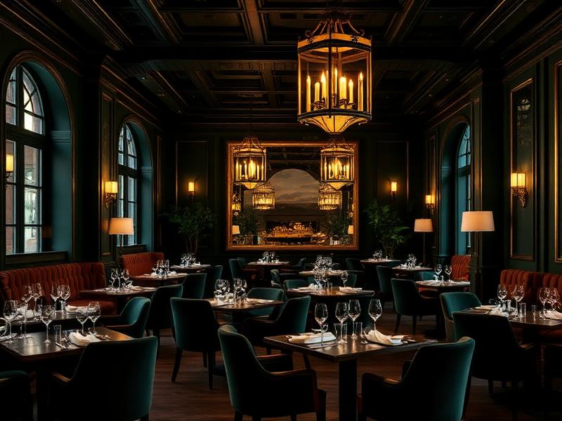 Manomay Cafe & Restro luxury restaurant interior
